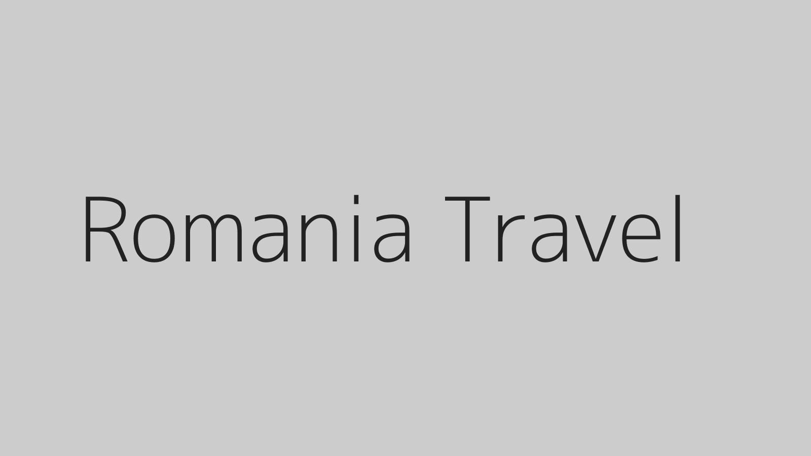 Romania travel placeholder image